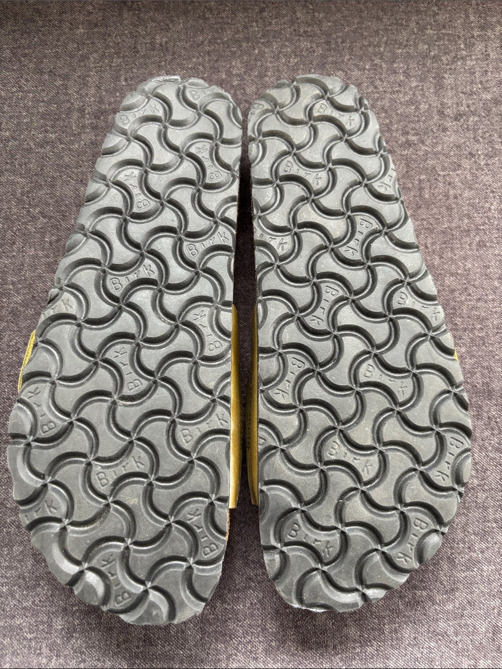 Birkenstock Madrid Big Buckle Mud Green Leather Slide Sandal 37 Narrow US 6 6.5 - Picture 7 of 13